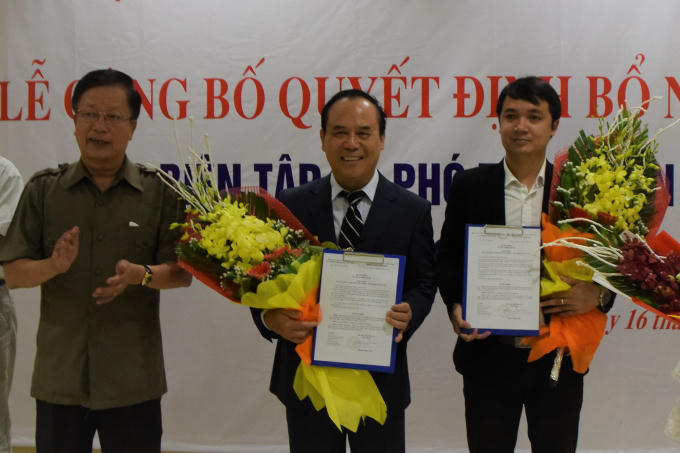 Báo Sức khỏe cộng đồng có Tổng biên tập và Phó Tổng biên tập mới.