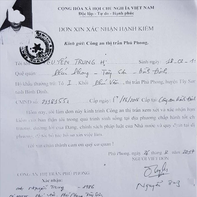 Với các sự làm giả tày đình ở trên, người ta có quyền đặt câu hỏi, các giấy tờ này có bị H và Phương cùng đồng bọn tổ chức làm giả tiếp không?