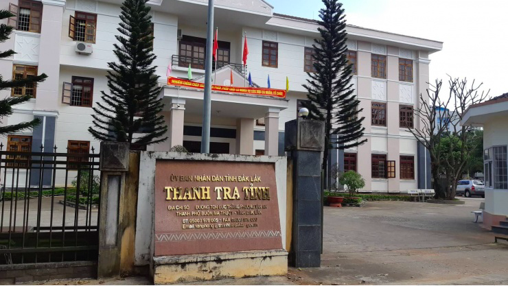 Trụ sở Thanh tra tỉnh Đắk Lắk. Ảnh minh họa: VGP