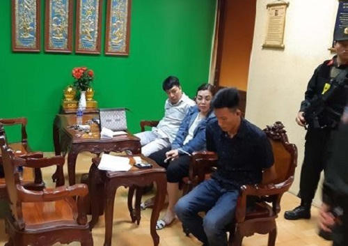 Một số đối tượng liên quan đến họat động tín dụng đen xông vào bệnh viên Tâm Hồng Phước