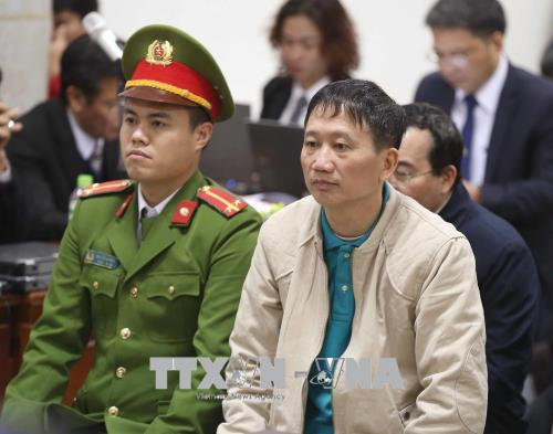 Bị cáo Trịnh Xuân Thanh