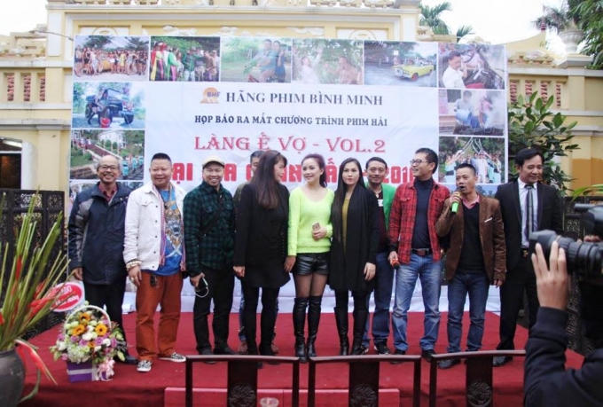 Nghệ sĩ Quang Tèo cũng tham gia hài tết "Làng ế vợ" 2016