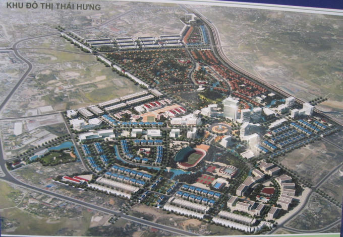 Phối cảnh dự án nghìn tỷ ở Thái Nguyên.