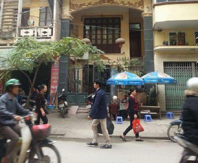 Khu vực nơi xảy ra sự việc.