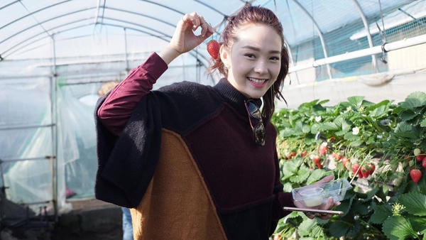 Năm nay, cô có dịp đón ngày lễ này tại xứ sở mặt trời mọc. Ảnh: Internet