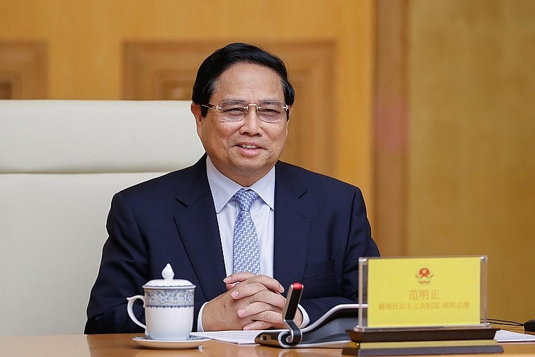 Thủ tướng cho biết Chính phủ Việt Nam luôn khuyến khích các doanh nghiệp Trung Quốc mở rộng hợp tác đầu tư vào các lĩnh vực Trung Quốc có thế mạnh, Việt Nam có nhu cầu.