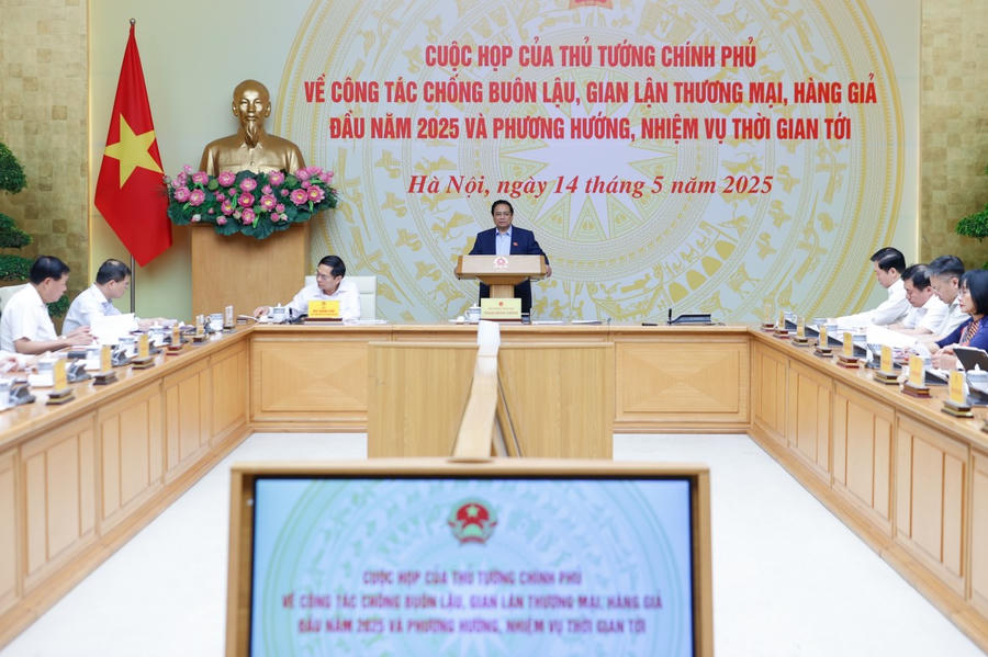 Quang cảnh cuộc họp. (Ảnh: VGP)