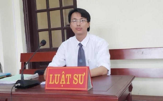 Luật sư Đặng Văn Cường.