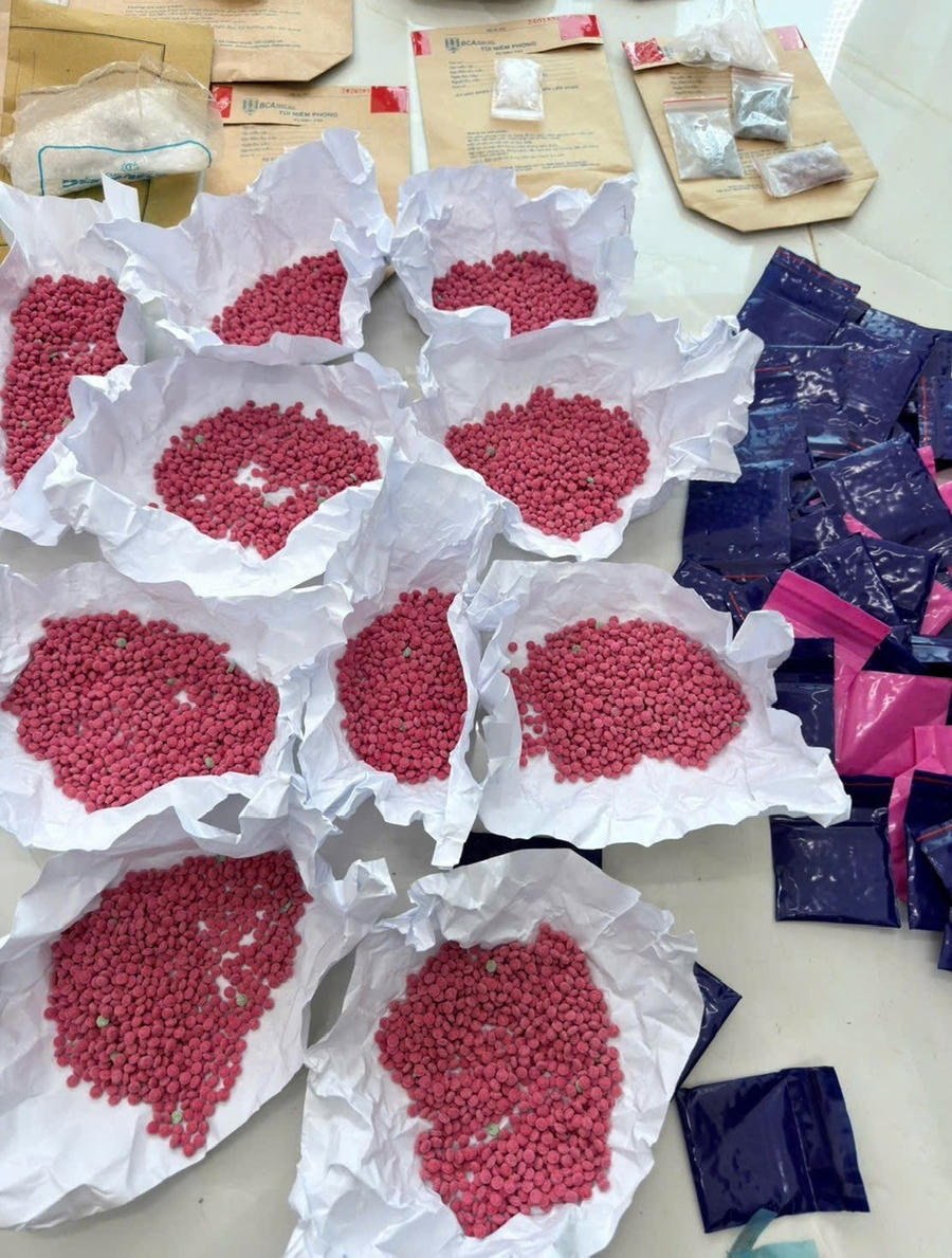 Tang vật được công an thu giữ trong vụ án.