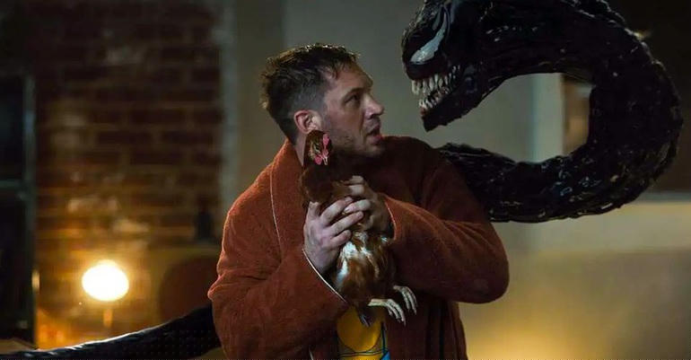 Một cảnh trong phim Venom: Let There Be Carnage.