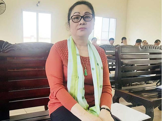 Bị cáo Lê Thị Hạnh.