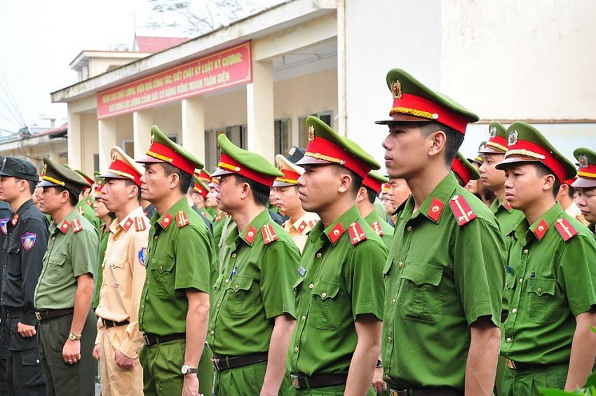 Tuyển chọn công dân vào Công an nhân dân với 208 chỉ tiêu. (Hình từ internet)