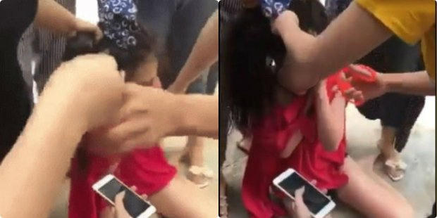 Cô gái bị đánh và cắt từng nắm tóc chỉ vì không khai mật khẩu điện thoại gây xôn xao cộng đồng mạng.