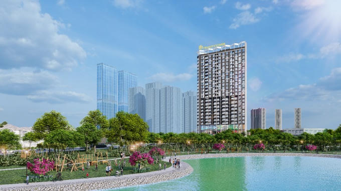 Các dự án với khoảng không xanh mát, gần hồ được nhiều khách hàng lựa chọn