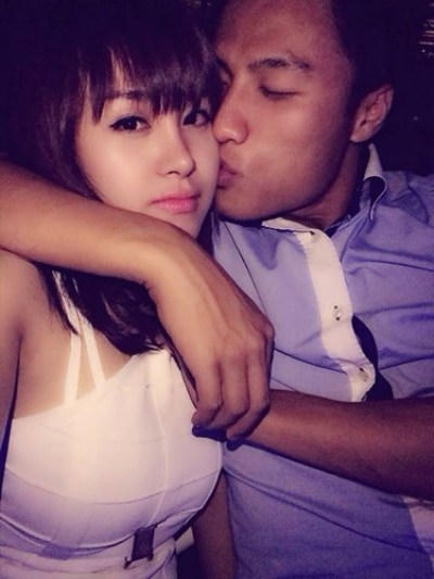 Sau khi lộ bức ảnh khóa môi với Bà Tưng đã rấy lên tin đồn hẹn hò giữa 2 người. Ảnh: internet.