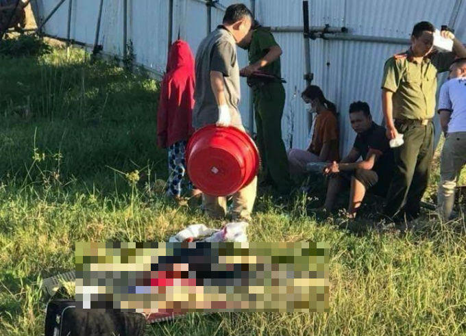 Hiện trường nơi phát hiện ra việc nam thanh niên tử vong bất thường.