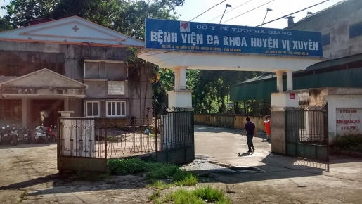 Sở Y tế đề nghị Bệnh viện Đa khoa huyện Vị Xuyên kiểm điểm đối với các tập thể, cá nhân liên quan đến vụ việc. (Ảnh website của bệnh viện)