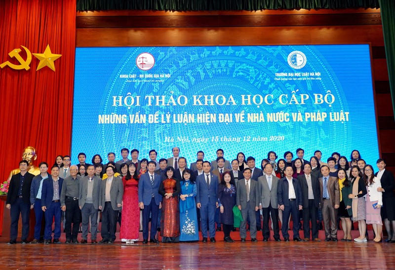 Một Hội thảo khoa học cấp Bộ do Trường Đại học Luật Hà Nội phối hợp tổ chức.