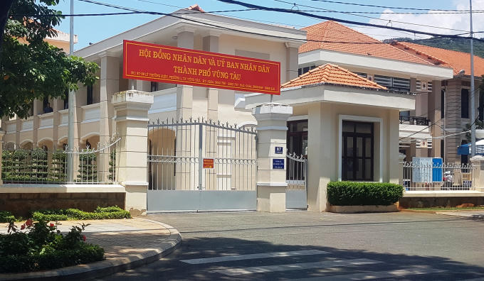 Trụ sở HĐND và UBND TP Vũng Tàu.