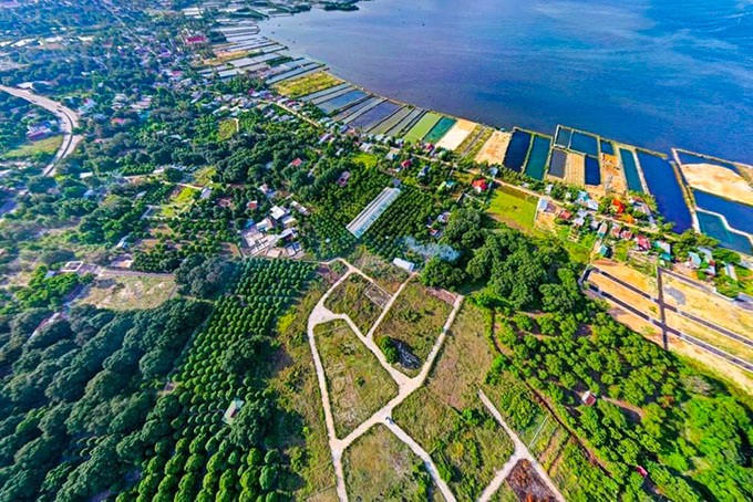 Cam Lâm (Khánh Hoà) trở thành cực tăng trưởng vùng Nam Trung Bộ. Ảnh minh họa.