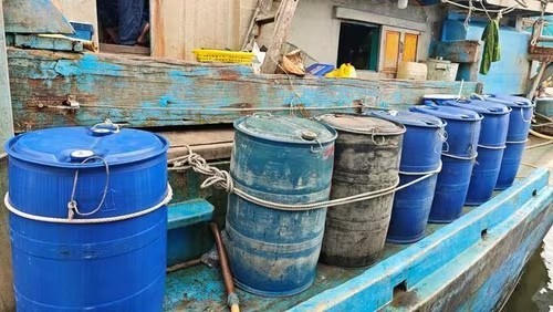 47.000 lít dầu DO không có giấy tờ chứng minh nguồn gốc hợp pháp bị bắt giữ.