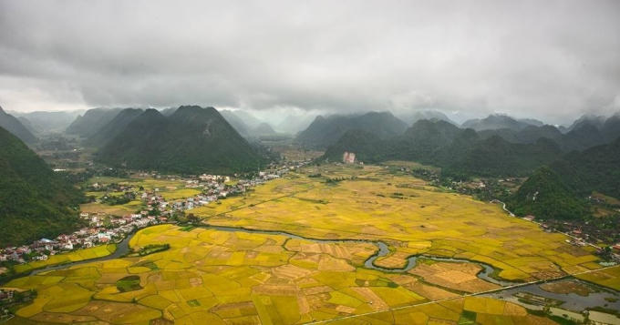 Khung cảnh bình yên ở Bắc Sơn có thể mê hoặc bất kỳ ai ngay từ lần đầu ghé thăm. Ảnh: An Nghiem Xuan