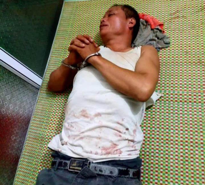 Đối tượng bị bắt giữ ngay sau đó.