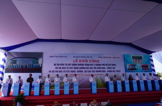 Đồng loạt khởi công các dự án giao thông trọng điểm mở rộng kết nối vùng khu vực phía Nam