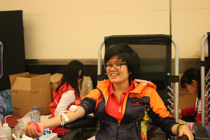 Tr&ecirc;n 6.000 đơn vị m&aacute;u đ&atilde; được tiếp nhận tại Lễ hội Xu&acirc;n Hồng lần thứ 10