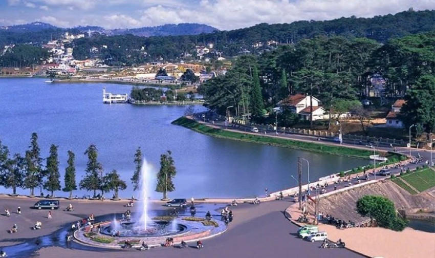 Một góc Đà Lạt mộng mơ.