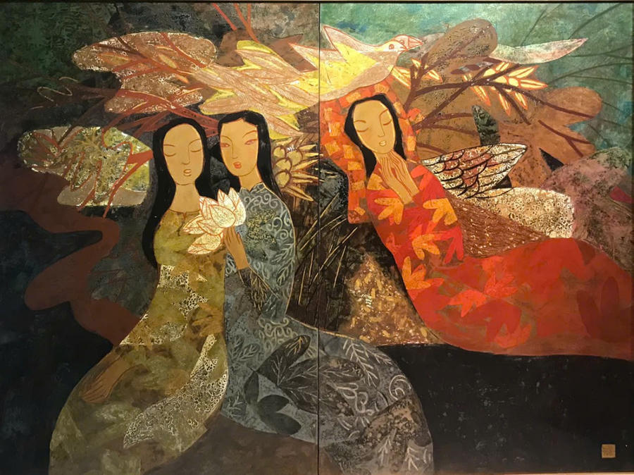 Tác phẩm “Giao mùa”.