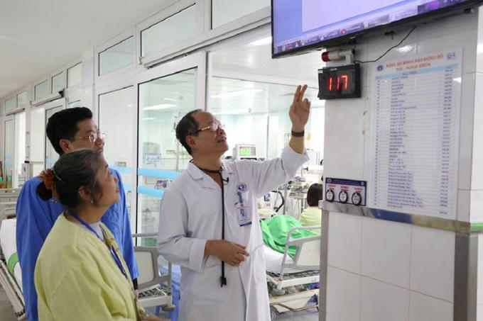 Quy trình báo động đỏ hỗ trợ rất nhiều cho các bệnh nhân và bác sĩ.