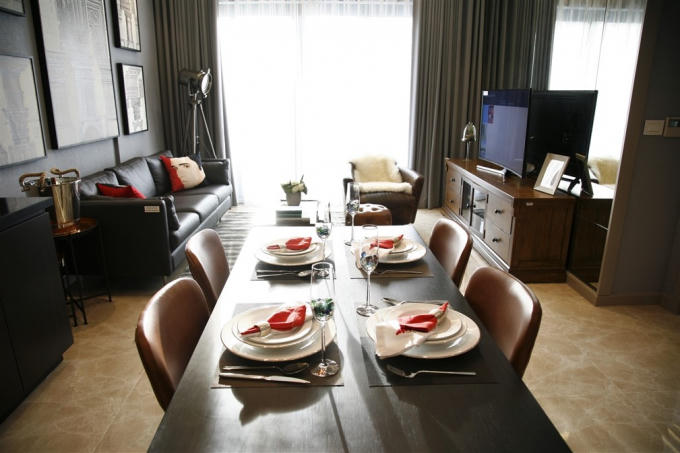 Phòng bếp Sun Grand City