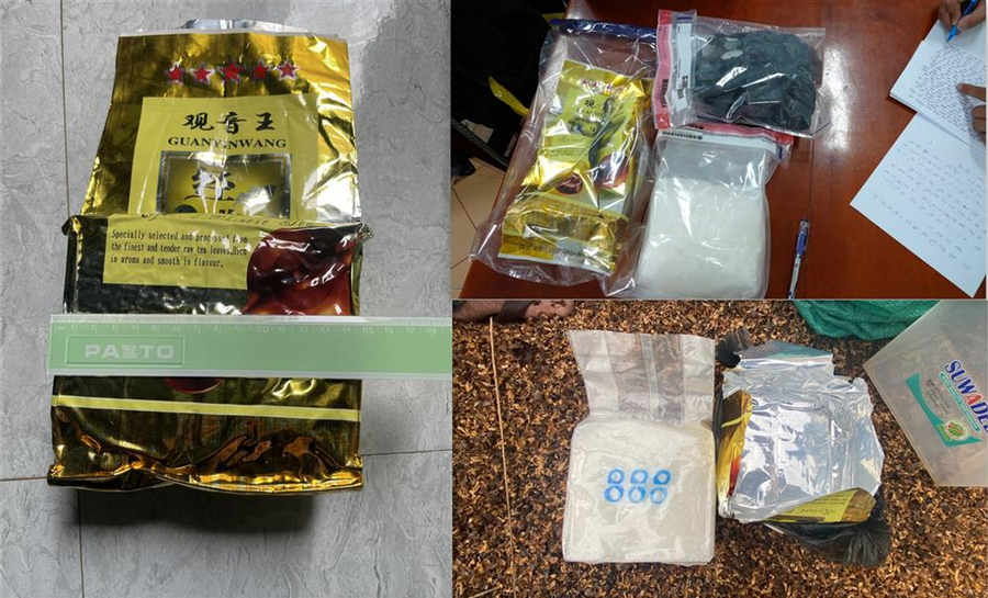 Tang vật ma túy bị thu giữ (Ảnh Bộ Công an).