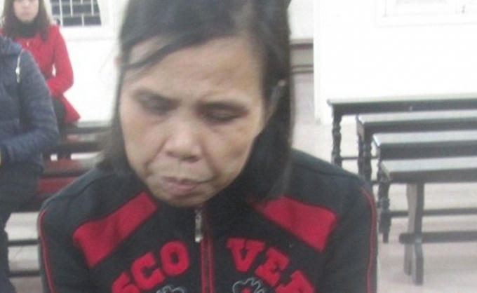 Bị cáo Trần Hồng Vân.