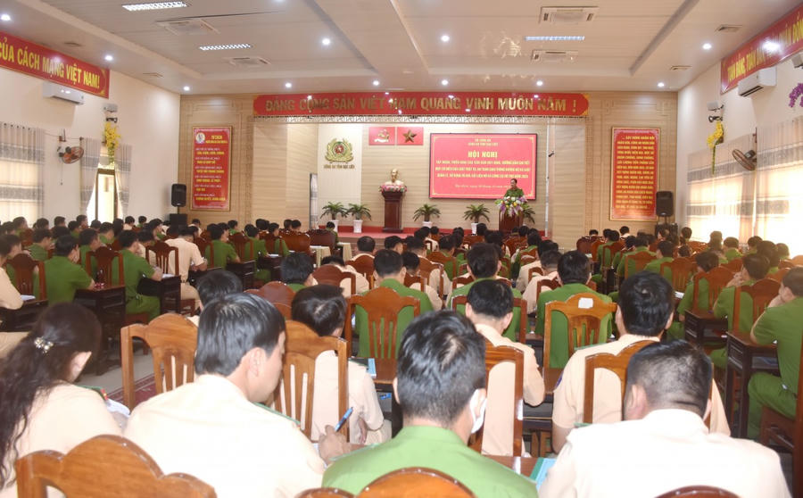 Quang cảnh Hội nghị tập huấn.