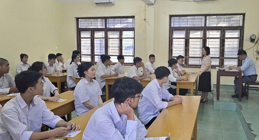 Đây là năm đầu tiên tổ chức kỳ thi tốt nghiệp THPT theo Chương trình Giáo dục phổ thông 2018.