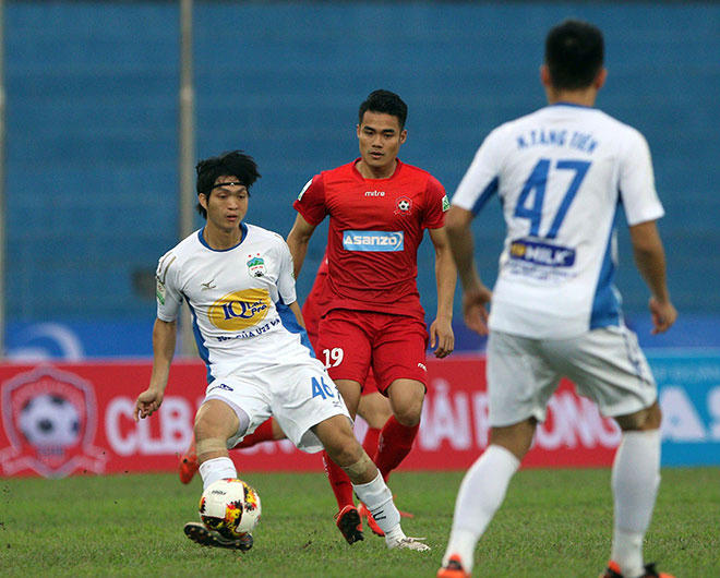 Tuấn Anh trở lại sau chấn thương và mang băng đội trưởng HAGL.