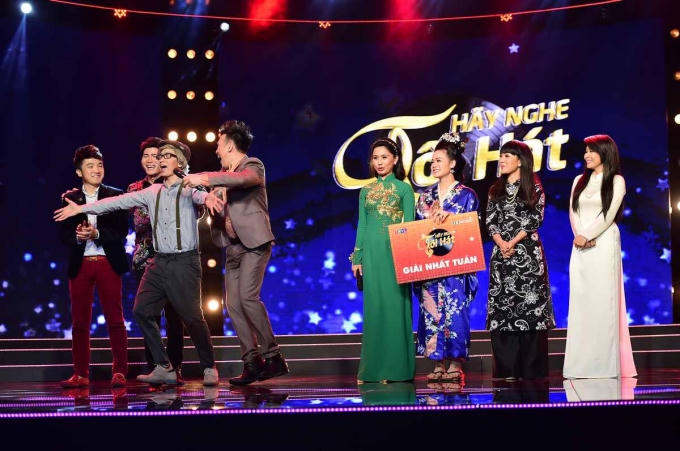 Geisha Nhật Kim Anh vươn lên dẫn đầu đêm thi Phương Dung