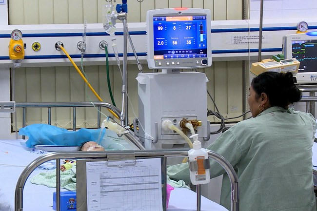 Sau thời gian điều trị, hiệu cháu bé đã tử vong