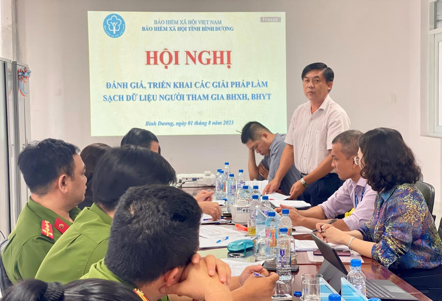 Bình Dương đôn đốc, nhắc nhở để đảm bảo thực hiện hiệu quả, đúng tiến độ; đảm bảo xác thực, đồng bộ dữ liệu, hoàn thành việc xác thực 100% dữ liệu của Cơ sở dữ liệu quốc gia về bảo hiểm trước ngày 15/9/2023.