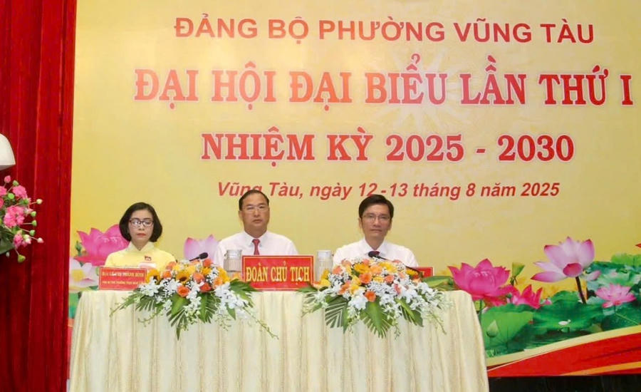 Đoàn Chủ tịch điều hành tại Đại hội