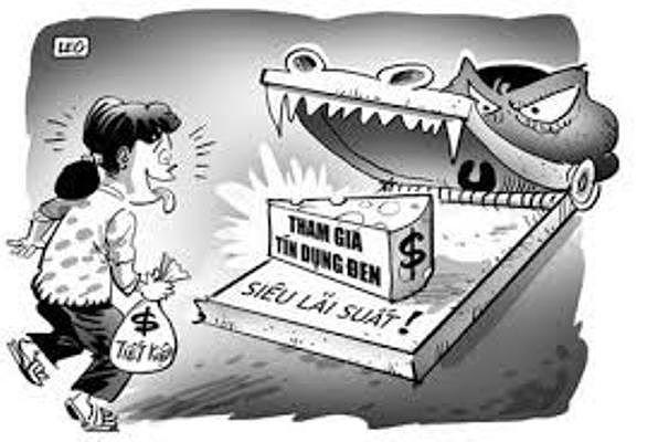 Chiêu trò dụ con mồi cắn câu của các tổ chức tín dụng đen