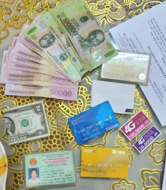 Một số tang vật của vụ án được Công an thu giữ.