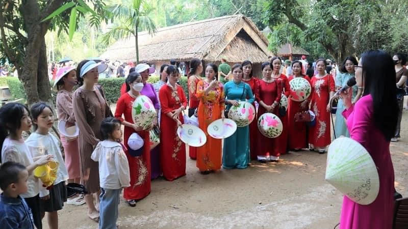 Khu Di tích Quốc gia đặc biệt Kim Liên đón hơn 60.000 lượt khách du lịch.