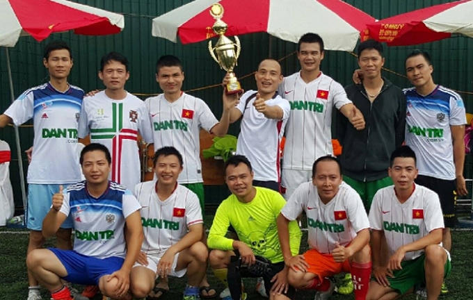 Chiến thắng thuyết phục với tỷ số 2-0, FC Dân trí đã dành cúp vô địch.