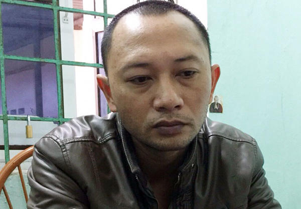 Đối tượng Nam tại cơ quan Công an.