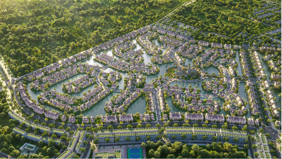 Đảo Châu Âu là phân khu đắt giá, cao cấp nhất Eco Central Park