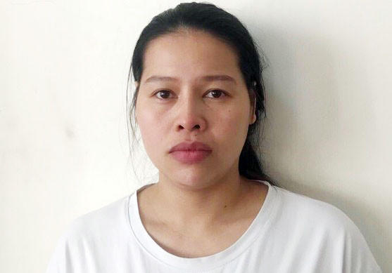 Đối tượng Lương Thị Hoài.