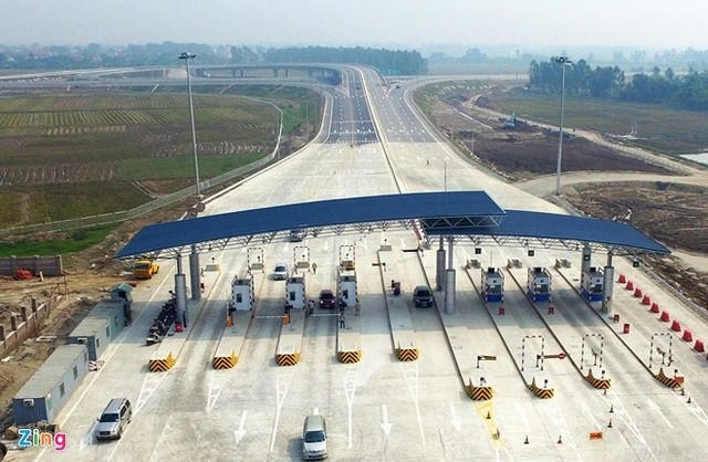 Cao tốc Hà Nội - Hải Phòng. Ảnh Zing.vn